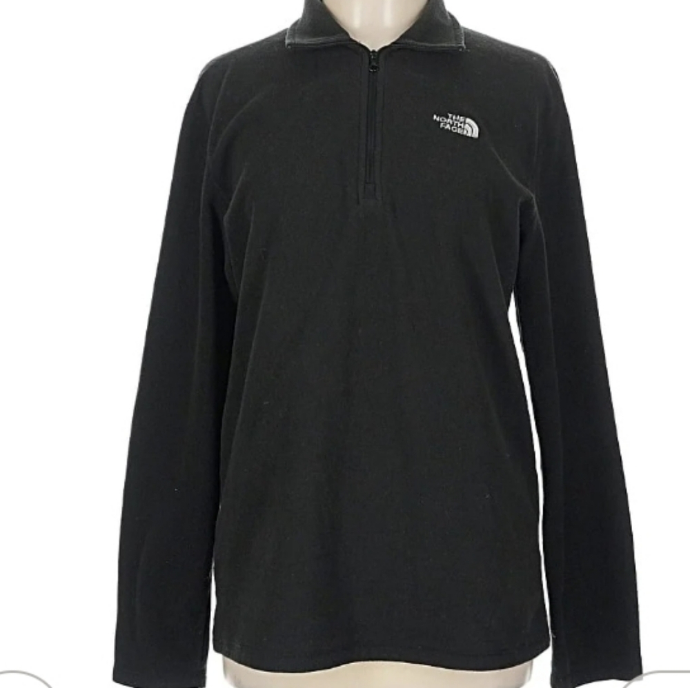 The North Face Black Quarter-Zip Lightweight Pullover